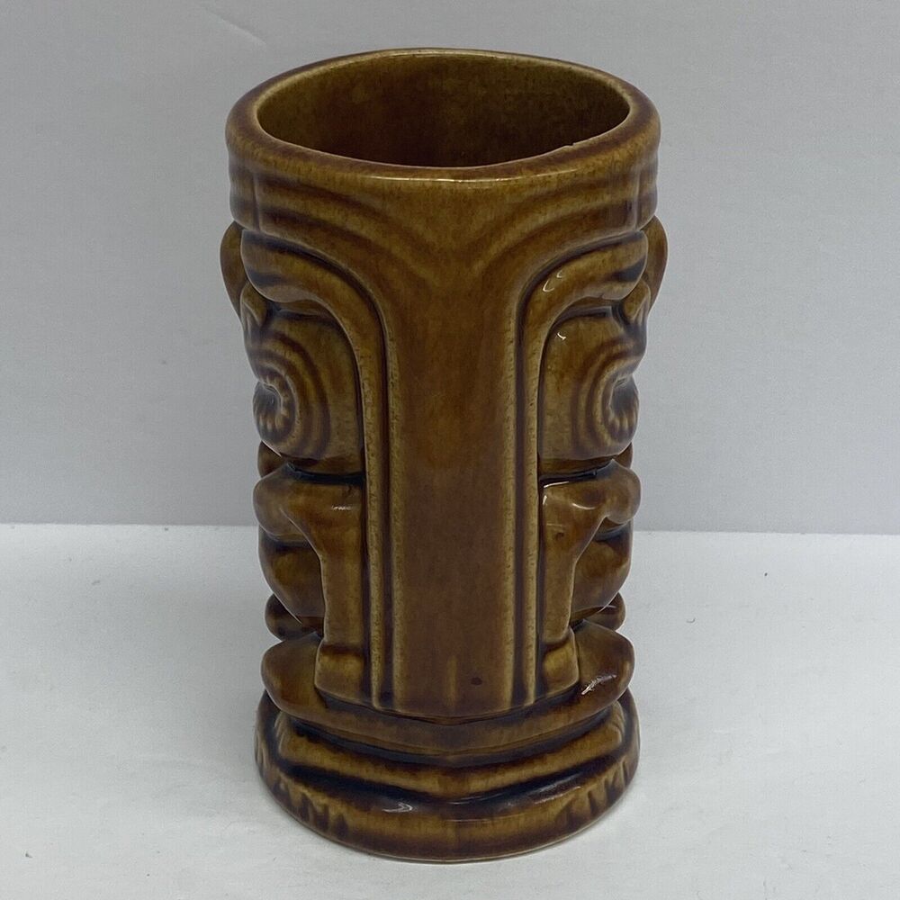 Tiki Leilani Mug Cup Tumbler Orchids of Hawaii Vintage Decor Vase - Picture 4 of 8